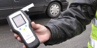 Полицията задържа шофьор, седнал зад волана след употреба на 2,11 промила алкохол