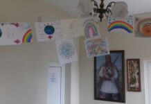 Деца от село Избеглии рисуват на тема „Коронавирус“