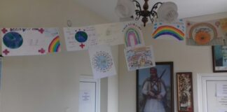 Деца от село Избеглии рисуват на тема „Коронавирус“