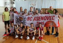 БК „Асеновец 2005“ надигра Левски с 65:43 за седмото място на Републиканското първенство