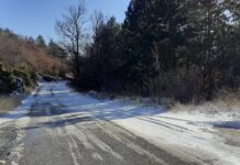 Сняг падна в балканските села на територията на Община Асеновград