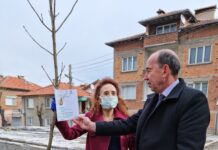 Потребители на ЦРДР в Асеновград и зам.-кмет засадиха дървета