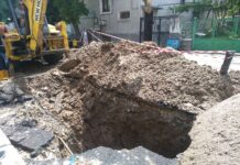 Втори ден авария на ул. „Илинден“ в Асеновград