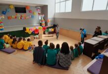 Урок, свързан с опазването на околната среда, се проведе днес в ОУ „Петко Каравелов”