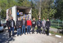 Дариха 1,5 тона плодове на общинските социални домове