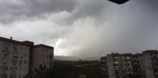 Буря се разрази за кратко в Асеновград