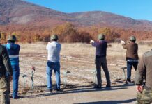 Турнир по стрелба с пистолет се проведе на учебния център в с. Червен