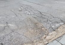 Опасна неравност на ул. „Садовска“