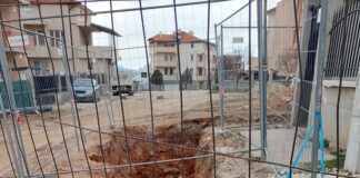 В понеделник свързват новия водопровод на ул. „Матей Преображенски“