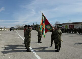 Смяна на командира на IV артилерийски полк