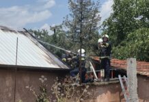 Бързата намеса на асеновградските пожарникари спаси къща в село Боянци
