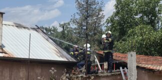 Бързата намеса на асеновградските пожарникари спаси къща в село Боянци
