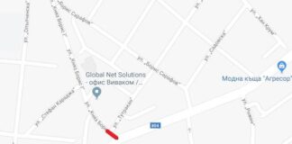 Забрана за движение по ул. „Княз Борис I“