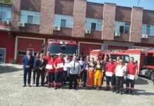 Отличиха пловдивски огнеборци