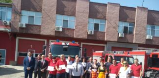 Отличиха пловдивски огнеборци