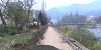 Интензивна работа кипи по изграждане на 682 м. велоалея в Асеновград