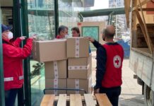 4 камиона с хуманитарна помощ за пострадалите изпрати в Украйна БЧК Хуманитарна помощ за Украйна