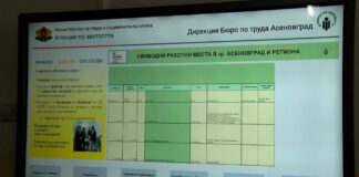 Актуални работни места в Бюро по труда – Асеновград