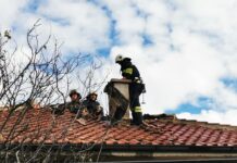 Пловдивски пожарникари потушиха пожар в с. Рогош