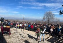 Стотици почетоха паметта на Левски в Мулдавския манастир