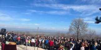 Стотици почетоха паметта на Левски в Мулдавския манастир