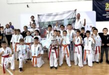 14 медала и Купа за най-висок боен дух за най-малките от СК „Оками Дожо“
