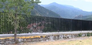 Почти е готова обезопасителната ограда на Метоха