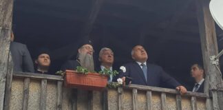 Бойко Борисов на посещение в Мулдавския манастир „Св. Петка“