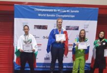 Сребро за Катерина Бейчева от световното по Савате