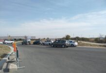 Три автомобила се удариха днес на кръговото кръстовище за село Крумово