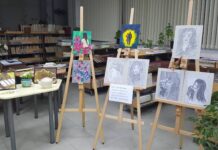 Благотворителна изложба в Градската библиотека