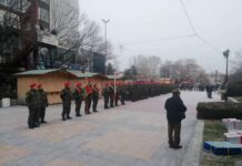 На Богоявление бяха благословени бойните знамена на асеновградското военното формирование