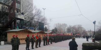 На Богоявление бяха благословени бойните знамена на асеновградското военното формирование