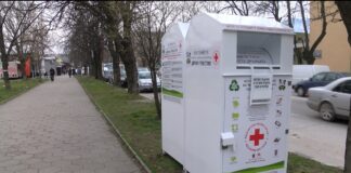 6 контейнера за разделно събиране постави БЧК в Асеновград контейнери за разделно събиране БЧК