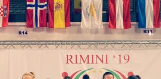 Златен медал за таекуондистката Катерина Бейчева, бронз за Николай Бояджиев, на отборно класиране на Европейското първенство в Римини