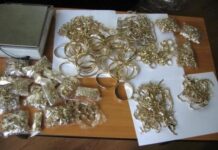 Крадци откраднаха 80 грама злато от частен дом