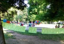 Читалня на открито в парка за Паисиевите дни в Асеновград