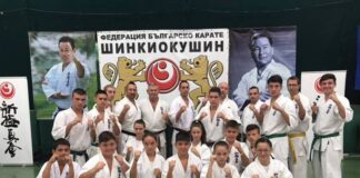 Успешен изпит за колани по киокушин карате положиха петима каратеки от СК „Хамон“ Асеновград