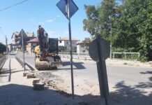 Община Куклен: С повишено внимание през ремонтирания участък пред гимназията по селско стопанство