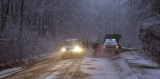 МВР съветва шофьорите на коли с предно предаване при зимни условия