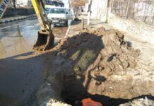 Нарушено водоподаване в района зад гарата