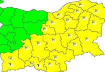 Жълт код за силен вятър в 17 области на страната днес