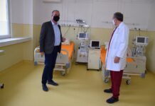 Кметът на Асеновград д-р Грудев направи оглед на новото отделение за COVID-19