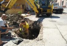 ВиК авария в кв. „Долни Воден”