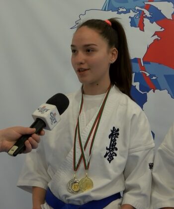 Александра Иванова, златен медал