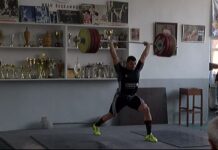 Васил Господинов стана втори при мъжете на Републиканското по щанги