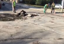 Ремонтите на улиците в Куклен продължават – стартираха ремонтни дейности на проблемен участък в града