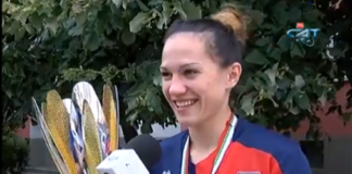 Европейската шампионка по бокс Станимира Петрова пред ТВ САТ КОМ