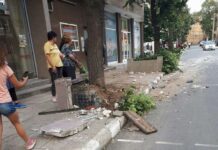 Две момичета едва не пострадаха от катастрофа вчера на ул. „Никола Вапцаров”