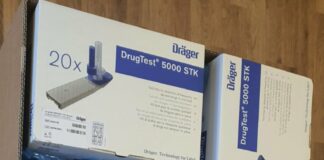 Допълнителни тестови касети за наркотици за водачите на МПС